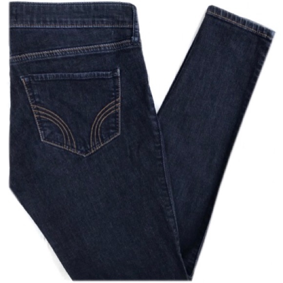 Hollister Denim - Hollister Dark Wash Super Skinny Jeggings Jeans